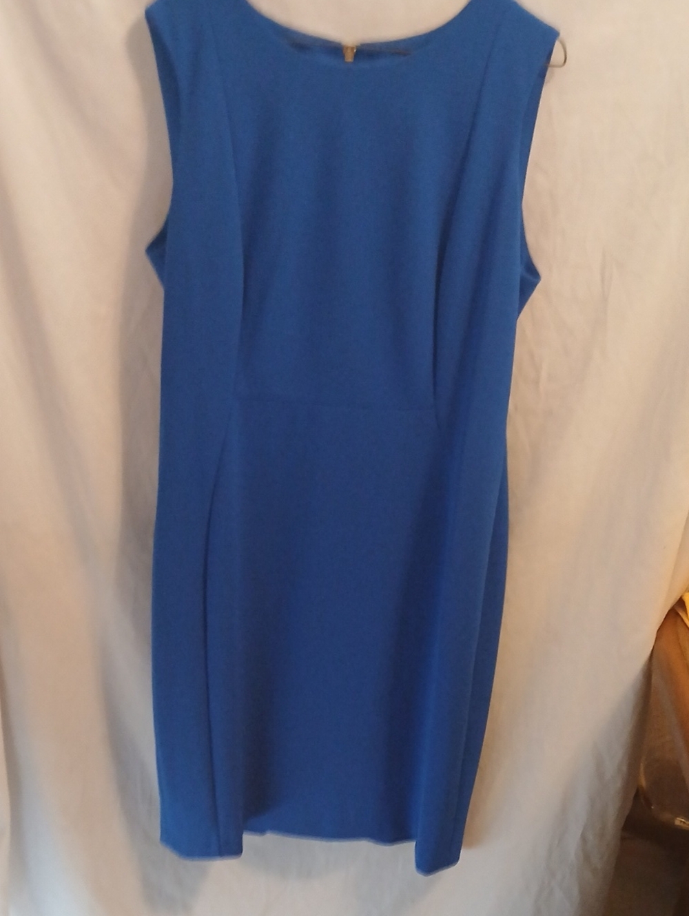 Calvin Klein Royal Blue Sleeveless Sheath Dress